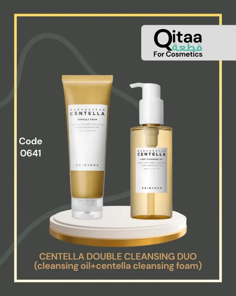 K0641 MADAGASCAR CENTELLA DOUBLE CLEANSING DUO (cleansing oil+centella cleansing foam)